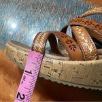 Skechers NWT Cali Beverlee Tan Embroidered Slide-On Wedge Sandals size 7.5 Photo 8