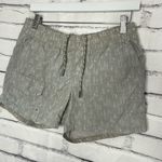 Columbia  Drawstring Hiking Shorts Omni-Shade Gray Printed Women’s Small Hippie Photo 5