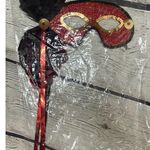 Forum Novelties Red Sequin Mardi Gras Mask Photo 13