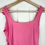 Lush Clothing LUSH Women's Pink Sleeveless Mini Dress Floral Detail Size S Party Photo 9