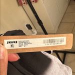 SKIMS  FITS EVERYBODY SCOOP BRALETTE size M Onyx NWOT Photo 8