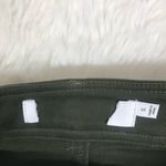 ASTR High Rise Cargo Maxi Skirt Small Dark Green Back Slit Utility Military New Photo 8