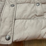 Abercrombie & Fitch Beige Puffer Jacket XS Womens Cozy Winter Plush Photo 6