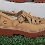 Timberland Stone Street Platform Buckle Women's Size 10 - Medium Beige Nubuck Photo 7