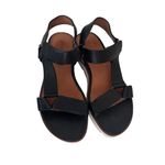 Gentle Souls  Black Lavern Ring Platform Sandals Sz 7 Photo 1