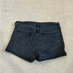 Old Navy  black high rise jean shorts in size 10 Photo 1