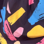 SheIn ‎ curve 4XL Dark Navy Color Block Dress Photo 3