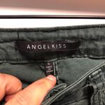 Angel Kiss Distressed Colored Jeans Green Small Photo 11