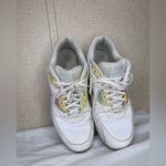 Nike  Air Max White and Neon Yellow Sneakers Photo 7
