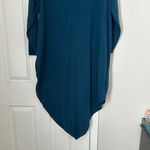 Universal Standard  Shirt Dress Teal Iconic Plus Basic V-Neck Geneva Size XL 26 Photo 2