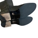 Tory Burch  Kiernan Black Caviar Tumbled Leather Tall Riding Boots Size 9 Women's Photo 9