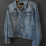 Nine West  Denim Jacket Women's Classic Blue Jean Trucker Size M Photo 0