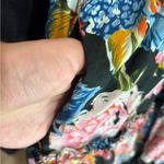 Anthropologie  Love the Label Kylie flower floral boho maxi dress large LP petite Photo 11