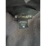 Athleta  Women's M Black Camo Full Zip Hoodie Long Sleeve Activewear Photo 3