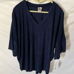 Natori : Blue Boxy (Wide) Short Sleeve Top- L Photo 10