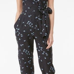 Rebecca Taylor  Tailored Leandra Fleur Silk Blend Jacquard Jumpsuit‎ Photo 0