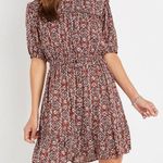 Maurice's  Mixed Print Ruffle Mini Dress Photo 0