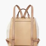 Kate Spade Leather Knott Colorblocked Backpack in Warm Stone Neutral Photo 5