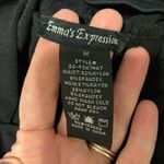 Emma’s Expressions Full Panel Maternity Leggings Womens Medium Black Pregnancy Photo 6