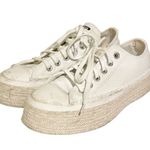 Converse  Size 7 White Trail to Cove Espadrille Chuck Taylor All Star Sneakers Photo 0