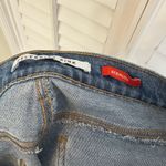 Celebrity Pink  Multi Button Tie Waist Denim Bermuda‎ Shorts Size 5/27 Photo 6