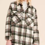 BLANK NYC  Flannel Shacket in the color/pattern "Outsider". Photo 2