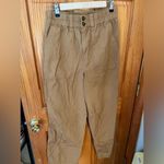 Madewell Cotton Ripstop Pull-On Straight Cargo Pants Photo 4