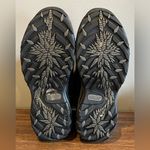 Khombu  Black Suede and Knit Faux Fur Winter Boots, Size 7 Photo 5