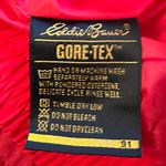 Eddie Bauer  Red and Blue Gore-Tex Pullover Windbreaker Jacket‎ Sz L Photo 7