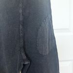 Free People ONE LIKE NEW - Black One Piece Wide Leg Waffle Jumpsuit XS Photo 3