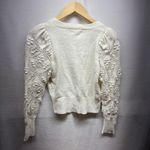 Jessica Simpson Cream Cropped Sweater - Size XS - Cute! Photo 9