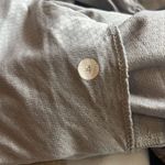 Lululemon  Size 4 Gray Silver Floral No Limits Built in Bra Banded Tank Top Gym Photo 5