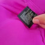 Worthington  magenta lace trimmed blouse medium Photo 6