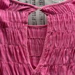 Sanctuary Bubblegum Pink Stay Together Smocked Long Sleeve Top Photo 3