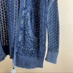 PacSun LA Hearts XS Small Boho Slouchy Acid Wash Knit Long Cardigan Beachy Photo 1
