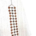 Sterling Silver Baltic Amber,  lace bracelet, 22.2g Photo 2