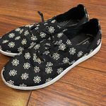 Clarks  Cloudsteppers Womens Sz 10 Breeze Ave Sneakers Black Sunflowers 26167814 Photo 0