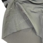 L'Agence Long Sleeve Faux Wrap Neckline Velvet Bodysuit Black Size S Photo 4