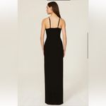 Likely Rocky Ruched Cut-Out Gown in black Photo 2