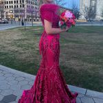 Ava Pink Prom Dress Photo 2
