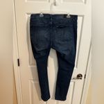 Tahari  Plus Stretch Straight Leg Dark Rinse Jeans Size 38 Photo 5