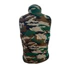 J.Crew  Women's Camouflage Puffer Vest Jacket Green Size S Photo 1