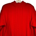 Vintage OHI‎ Red Acrylic Sweater Size M Photo 1