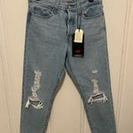 Levi's Wedgie Icon Fit Ripped High Waist Straight Leg Jeans Luxor Found Out 28 Photo 8