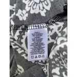 Susan Graver  Yellow Black/White Geo Paisley Tunic Top Mini Dress Womens Small Photo 4