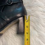 Antonio Melani Black Ankle Boots with Buckle Detail excellent condition size 8M Photo 2