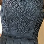 Free People Black Boho Beaded Mini Dress Photo 7