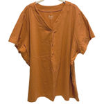 d&co Essentials Womens‎ 5XP Burnt Orange V Photo 0