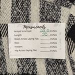 Steve Madden NWT  Black Plaid Eldridge Shirt Jacket Oversized Button Collar Sz L Photo 11