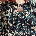 st. john's bay NWT St Johnâs Bay SS w/ring & gathered frontâmulti blue print very softâfabric Photo 2